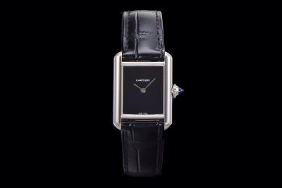 Swiss Replica Cartier Tank Must de Onyx Style Dial watches Medium Size